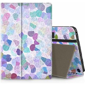 ANNAPRO Case for Amazon Kindle Fire HD 10 Tablet (13th/11th Generation, 2023/2021 Release) & Fire HD 10 Plus Tablet - Slim Folding Stand Folio Cover with Auto Wake/Sleep and Hand Strap, Watercolor
