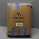 Cozy Bliss Cooling Comforter King Size, Cooling Blankets for Hot Sleepers and Night Sweats, Gray Summer Comforter for King Size Bed, Breathable Soft Lightweight Silk Smooth