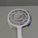 Electric Fly Swatter, Bug Zapper, Mosquito Zapper Racket | Gold Zone Voltage, Densest 3 mm Mesh, Apple-Like Weight - AA Battery Powered (not incl.) - Indoor & Outdoor Use with Pro Swat Tips (White-1 pack)