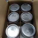 Wide Mouth Glass Mason Jars 16 oz, 6 Pack Glass Canning Jars with Metal Airtight Lids and Bands and Measurement Marks, for Canning, Preserving, Overnight Oats, Jam, Jelly, Food Storage, DIY etc