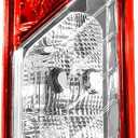 Rear Tail Light Fit For 2014 2015 2016 2017 2018 2019 2020 Ford Transit Connect Brake Lamp Passenger Side (Chrome trim - R)