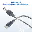 Power Cable USB to DC 32.8FT/10M for Starlink Mini, 100W USB Type-C Male to DC Male Waterproof, Compatible with 65W+ PD Power Source