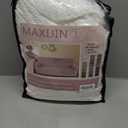MAXIJIN Stretch Loveseat Sofa Slipcovers 1 Piece Love Seat Couch Covers for 2 Cushion Couch Non Slip Sofa Cover Washable Dog Cat Proof Furniture Protector Pet Friendly (Loveseat, White)