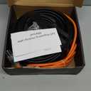 3FT~160FT Heat Tape for Water Pipes, -40F Deicing Heat Tape, Thermostat Wire, Heating Cable Pipe Heating Cable, Heat Tape with Thermostat, Gutter Heat Cable, Heated Water Hose, 120V 8W/ft (100FT)