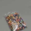 WILLBOND 300 Pieces Mini Hair Claw Clips for Braids for Girls, Mini Hair Beads Rainbow Tiny Plastic Jaw Clips for Women(Morandi Color)