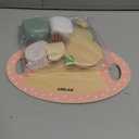 Wooden Tea Set for Little Girls Play Food Pretend Play Kitchen Accessories for 3 4 5 Years Old Girls and Boys Toddler Princess Tea Time Party Food Toys