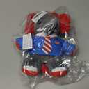 Patriotic Stars-and-Stripes Elephant Plush - Ideal Trump Merchandise Gift or Decoration with Teddy Bears for July 4th and Trump Memorabilia Enthusiasts!