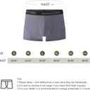 BAMBOO COOL Men's Ultra Breathable Underwear,No Riding Up Boxer Briefs with ComfortFlexible Waistband,Multipack (M)