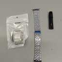 JR.DM Diamond Bands with Bling Case Women Compatible with Apple Watch 40mm 38mm 41mm 44mm 45mm 42mm 46mm 49mm Luxury Metal Bracelet Replacement Strap for iWatch Series 11/10/9/8/7/6/5/4 SE/Ultra 3/2/1