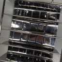 4 Shells Taco Fryer Basket Stainless Steel Taco Fryer Holds Kitchen Deep Fry Basket with Handle Flat Bottom Frying Shell Mold