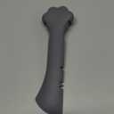 Sheldamy Silicone Pet Food Spoon, Cat Food Can Opener Paw, Wet or Dry Food Short Spoon for Cat Dog With Mini Spatula (Gray)