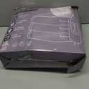 Heated Blanket Electric Blanket,Cozy Faux Rabbit Fur & Soft Flannel Warm Heater Throw Blanket with 5 Fast Heating Levels &10Hours Auto-Off Over-Heat Protection 50" x 60" (Grey)