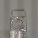 SCORPIFY for iPhone 17 Pro Max Case [Compatible with MagSafe] with Gleam Pearl Luster,Cute Clear Magnetic Phone Cover Bumper for Women Girls,Glitter Sparkle Silver Foil Flakes & Mother-of-Pearl Design