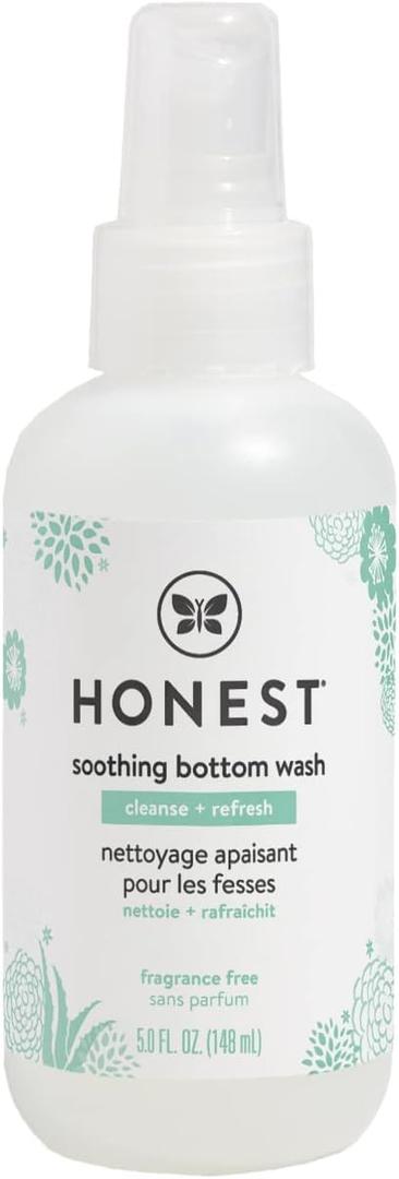 The Honest Company Honest soothing bottom wash gentle aloe based, 5 oz