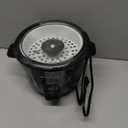 Elite Gourmet Electric Rice Cooker with Steam Tray and Non-Stick Inner Pot Makes Soups, Stews, Grains, Cereals, Keep Warm Feature, 6 Cups Cooked (3 Cups Uncooked), Black