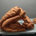 Bedsure King Size Comforter Set, Burnt Orange Soft Prewashed Bedding for All Seasons, 3 Pieces GentleSoft Down Alternative Bed Set, 1 Lightweight Comforter (104"x90") and 2 Pillowcases (20"x36")