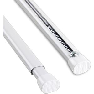 Rod Desyne SPBX-O36-1 Oval Spring Tension Rod, 36-60 inch, White