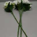 Fake White Hydrangea Artificial Flowers Bouquet 3pcs Real Touch Silk Fake Hydrangeas Heads with 176 Petals and Stems Fall Faux Hydrangeas Flowers for Table Centerpieces Party Floral Arrangements