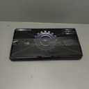 Wireless Gaming Keyboard with knob and Mouse Combo USB Dongle 2.4G Rechargeable 3000mAH Battery RGB Backlit Stainless Panel 4200DPI Side Button Mice for PC Laptop Compatible with Windows 8/9/10 MacOS