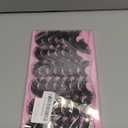 Mink Lashes Fluffy Big Dramatic Cat Eye Strip Lashes Pack D Curl 25mm Long 3D Volume Thick Faux Mink False Eyelashes Bulk 21 Pairs