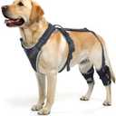 ELEGX Dog Knee Brace for Torn ACL & Hind Leg Support with Side Stabilizers– Adjustable Dog Hip & Leg Brace with Handle for Cruciate Ligament, Arthritis Relief, Joint Stability & Injury Recovery, L
