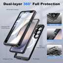 ANTSHARE IP68 Waterproof Case for Samsung Galaxy S26 Ultra [2026] - MagSafe Compatible, Built-in Screen/Lens Protector - Shockproof Full Body Protection for Swimming/Outdoor, Black/Clear