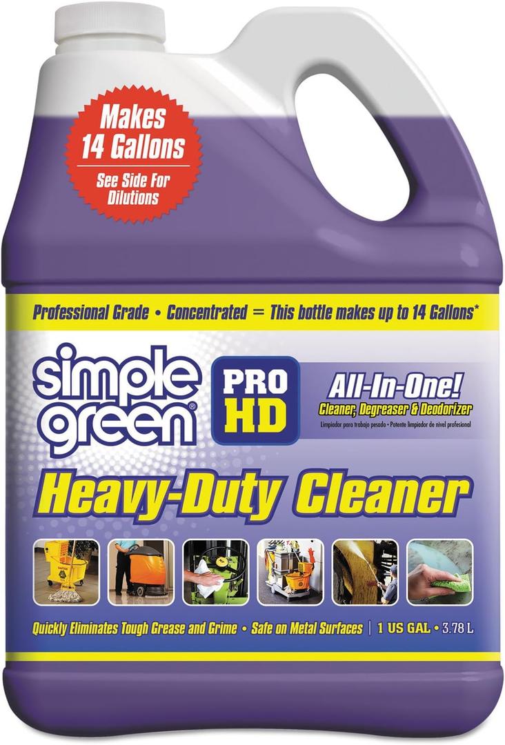 Pro HD Heavy-Duty Cleaner, Unscented, 1 gal Bottle