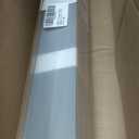 AOSKY Cordless Zebra Blinds for Windows Pull Down Roller Window Shades Dual Layer Light Filtering Privacy for Day and Night, Free-Stop Door Shades for Home Easy to Install (21" W X 72" H, Grey)