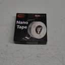 Double Sided Tape Heavy Duty, 16.4FT Nano Tape Extra Large Clear Mounting Tape, Removable Traceless Two Sided Adhesive Tape, Strong Grip Picture Hanging Strips Adhesive Poster Carpet Tape