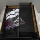 TQVAI K Cup Holder - 60 Capsule Capacity 2 Tier Sliding Pods Storage Drawer with Disposable Cups & Lids Holder, Coffee Bar Station Organizer for Countertop, Black