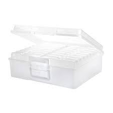 Clear 16 Case Photo & Craft Keeper