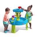 Amazon.com: Step2 Summer Showers Splash Tower Water Table for Kids, Outdoor Kids Water Sensory Table, Ages 1.5+ Years Old, 8 Piece Water Toy Accessories, Blue & Green : Toys & Games