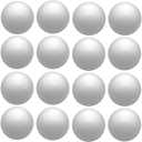 Crafjie 4 Inch Craft Foam Balls 24-Pack, Supplies Foam Balls for Christmas DIY Arts and Crafts, Smooth Polystyrene Foam Ball, for Decoration Household School Projects, White