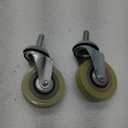 Micro Traders 3 Inch 75Mm Swivel Bolt Hole Castor Wheels Trolley Furniture Caster X 2