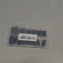 LoveOurHome 120pc Stiletto Press on Nails Long Fake Nails, Matte Black Nails Press ons Nail Stiletto Artificial Fingernails Long Pointy Claw False Nails Full Cover Acrylic Nail Tips for Women Girls