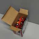 Toy Train Electric Train Set for Wooden Tracks, Christmas Motorized Train Toys for Toddlers, Battery Operated Train Includes Lights, Sounds, Smoke, Steam Train Compatible with Thomas, Brio