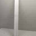 U Shape LED Aluminum Channel System, 10-Pack, 3.3ft/1Meter, Silver with Milky White Cover, Includes End Caps and Mounting Clips