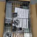 1000 lbs Storage Shelving 4-Tier Utility Shelving Unit Steel Organizer Wire Rack for Home,Kitchen,Office,Chrome (13.7" D x 23.6" W x 53.4" H)