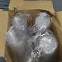 20 oz 100 Pack Clear Plastic Cups with Lids, Sturdy Iced Coffee Cups with Sip Lids, Disposable Food Safe Smoothie Cup for Cold Drinks, Juice, Milkshake