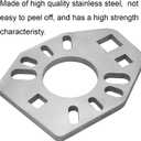 Stainless Steel Pinion Yoke Wrench Tool,Suitable for Various Styles of Yokes,Axles,Flanges;Fits for Most Sockets Extra 1/2" Hole;Strength Puller Suitable for loosening nuts flanges