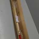 Ycolnaefllr 1 Inch Diameter Double Curtain Rod Set for Windows Heavy Duty Double Window Treatment Curtain Rod Adjustable from 48 to 84 Inch, Resin Finials with Curtain Holdbacks,Gold