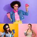 3 Pack Reusable Sleeve for Iced Coffee Cup, Coffee Neoprene Sleeve for Iced&Hot Drinks, Coffee Sleeve Compatible with Starbucks, Dunkin Coffee Cup. (Cowgirl)
