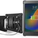 iPad Wireless Charging Case - CTA Wireless Magnetic Charging Case with Security & Splash-Proof, Impact-Resistant Thick Silicone Cover for iPad 10th Generation 10.9 (PAD-SICCB109)