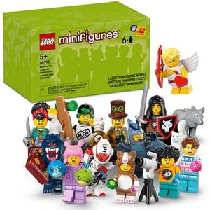 LEGO Minifigures Series 27 Pack of 6 - Multipack of Collectible Figures for Kids, Boys and Girls, Ages 5+ - Mystery Blind Box of 12 Possible Minifigures - Gift Idea for Birthdays or Events - 66795