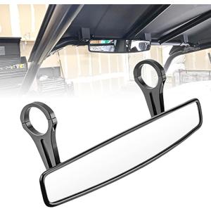 UTV 15" Rear Center Mirror with 1.5" Adjustable Clamp Compatible with Polaris RZR Ace PRO Rhino Fit Kawasaki Teryx Fit Yamaha Fit Arctic Cat Fit Cfmoto ZForce