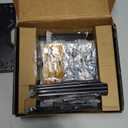 USX MOUNT UL Listed Full Motion TV Mount, Swivel Articulating Tilt TV Wall Mount for 26-65 Inch LED, 4K, Wall Mount Bracket with VESA 400x400mm Up to 77lbs, Perfect Center Design -XMM006-1