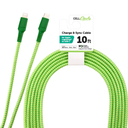 CELLCandy® Apple Lightning Charge and Sync Cable - Green