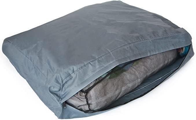 Molly Mutt Water-Resistant Dog Bed Liner, Polyester Bed Liner for Dogs, Easy to Clean, Gray, Medium/Large, 27x36x4.75 Molly Mutt Water-Resistant Dog Bed Liner, Polyester Bed Liner for Dogs, Easy to Clean, Gray, Medium/Large, 27x36x4.75