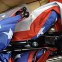 Veterans Day 360°adjustable Portable Outdoor Wheelchair
Patriotic 48.6" Double Canopy Beach Umbrella Upf50+ Beach Chair Umbrella with Clip Sun Protection for Chair Golf Cart Camping