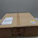 VOLISUN Low Profile Ceiling Fans with Lights and Remote, 19.7in Flush Mount Ceiling Fans with Light, 3000K-6500K Dimmable Fandelier LED Fan Light, Black Bladeless Ceiling Fans with Lights for Bedroom